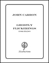 Ghostly Flickerings piano sheet music cover